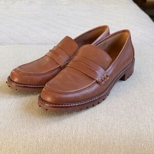 Madewell Brown Leather Loafers